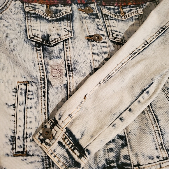 Chiqle Denim architect tribal Jean jacket - Picture 5 of 7